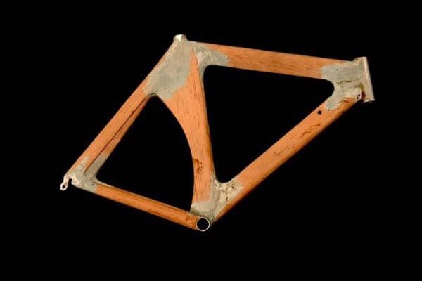 Photo of first Kestrel frame to ever be built